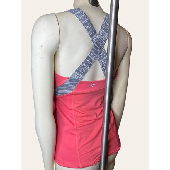Lululemon Push Ur Limits Passion Wee Stripe Tank - Picture 3 of 5